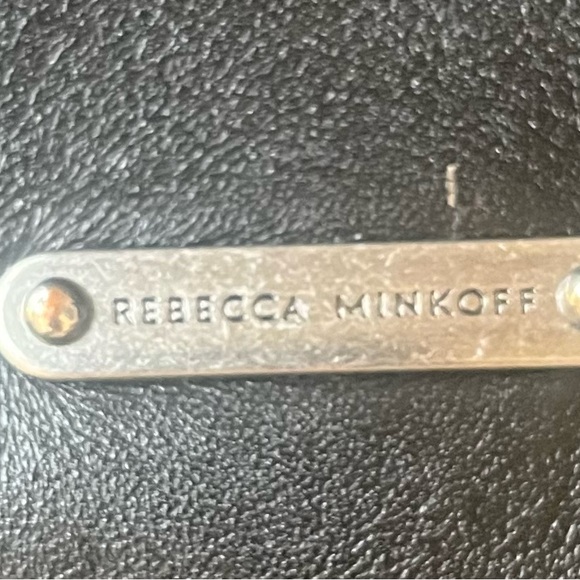 Rebecca Minkoff Black Leather/suede zebra print Backpack - Picture 9 of 9